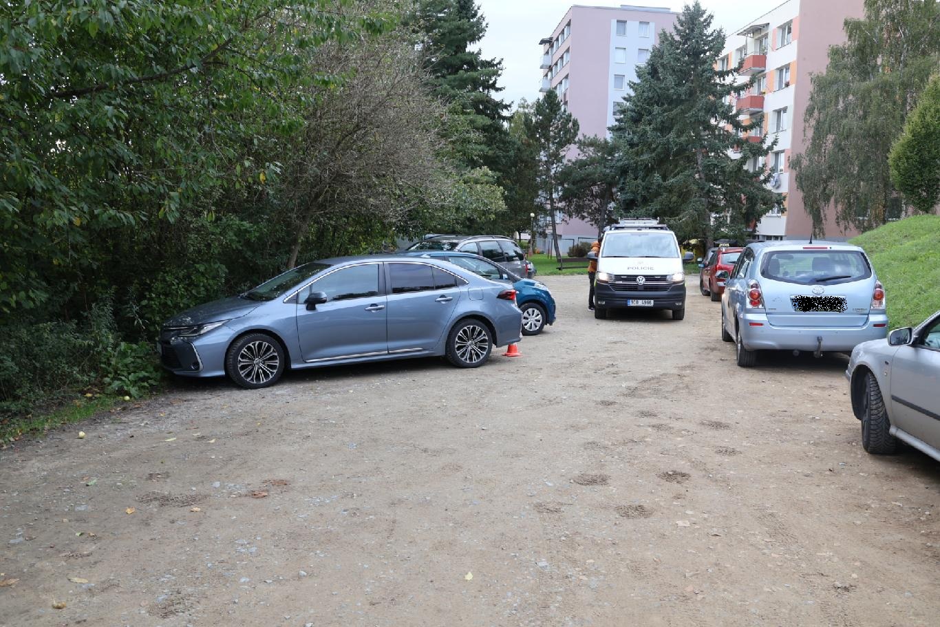 poškozené vozy