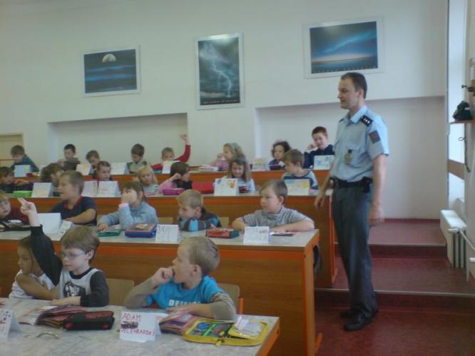 znalosti dětí si policisté prozkoušeli