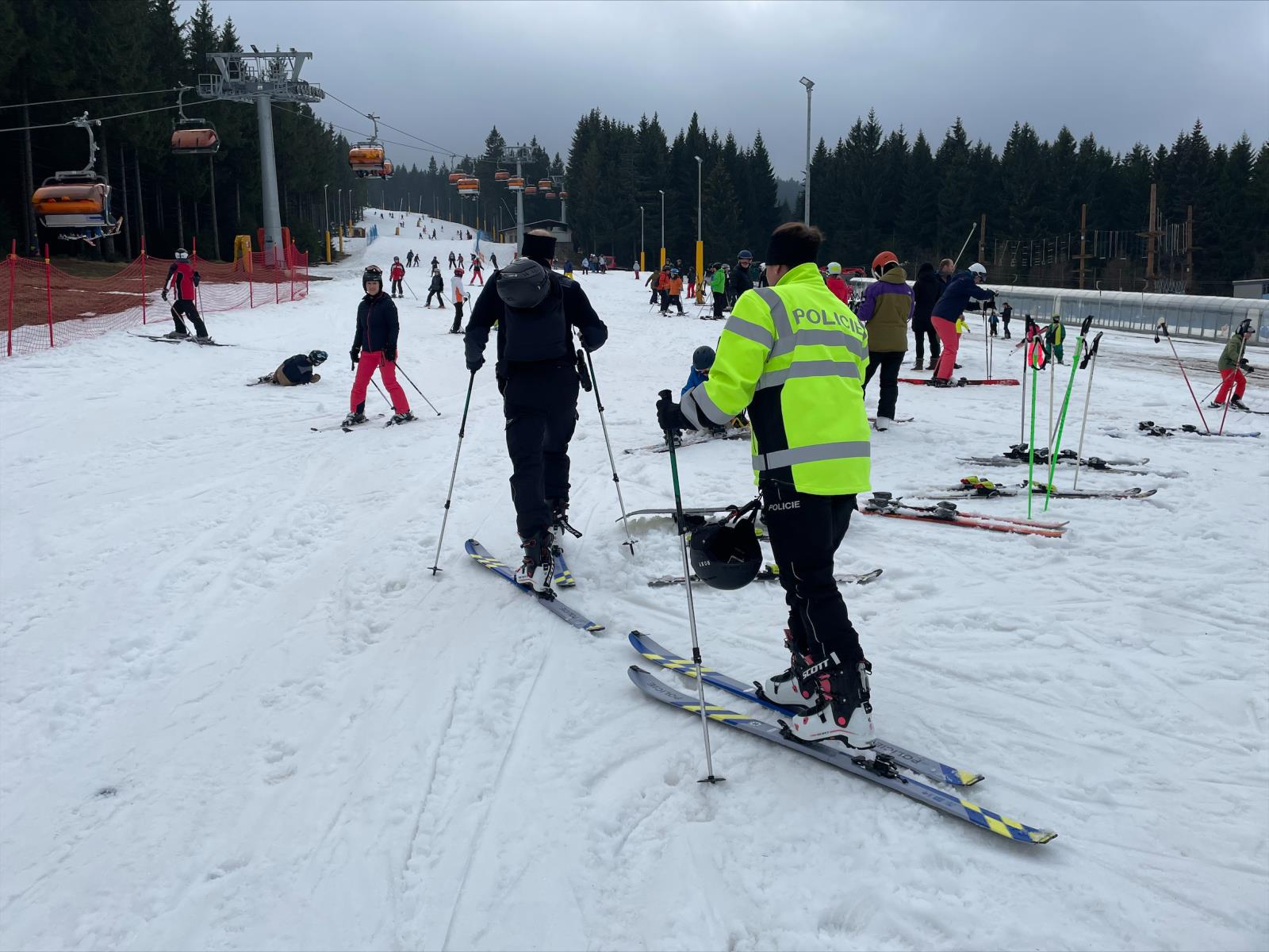 preventivní akce na Klínovci