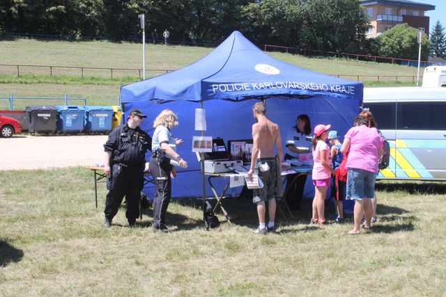 preventivní stánek policie