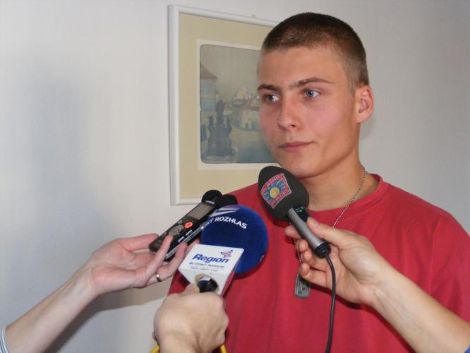 rozhovor s novináři