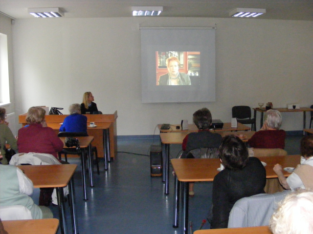 sledování DVD