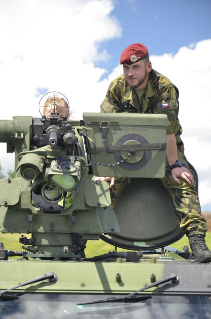statické ukázky české armády