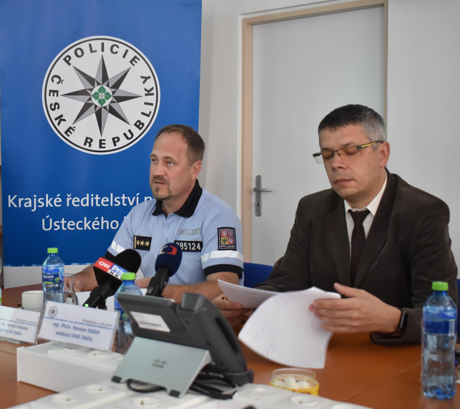 tisková konference ÚO Děčín 1