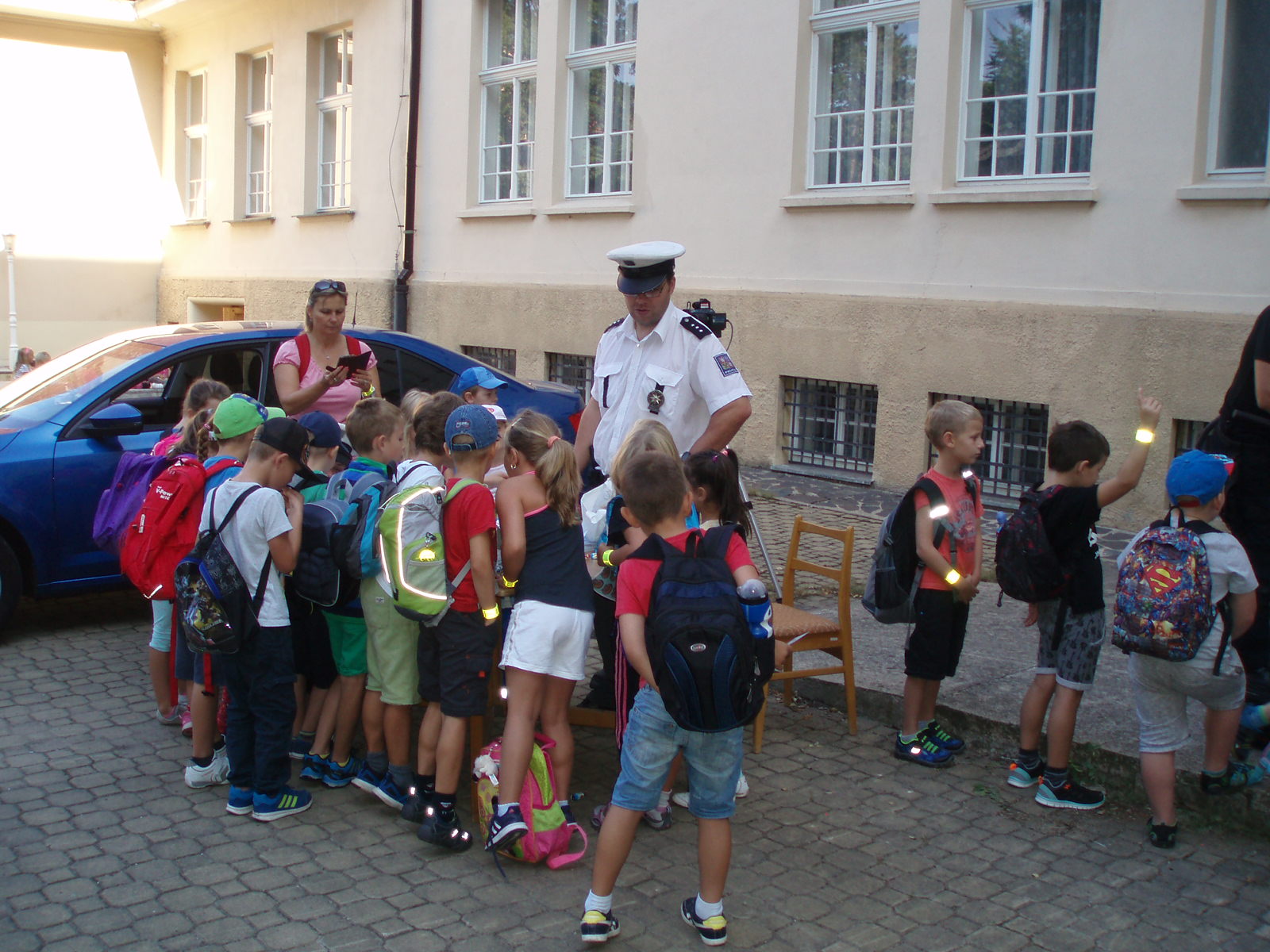 u stánku dopravní policie