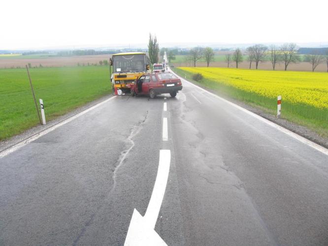 vážná dopravní nehoda