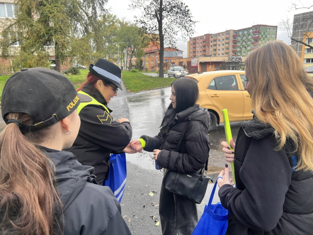 viditelnost chodců