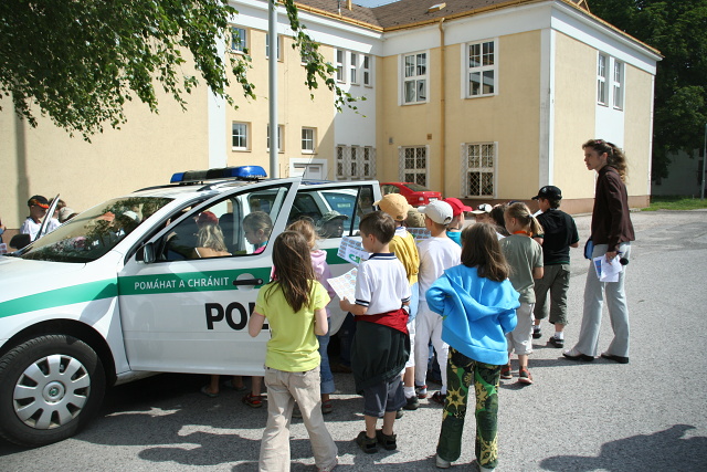 vozidla děti zajímala