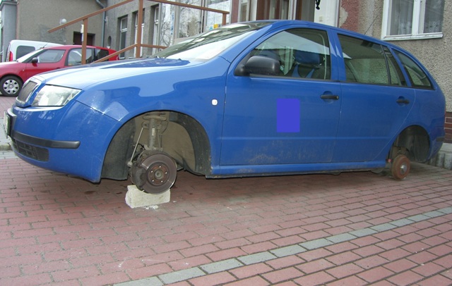 vozidlo Škoda Fabia