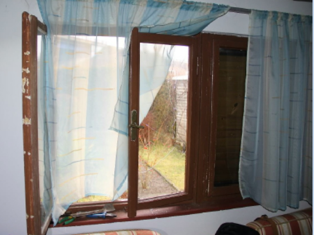 vykradené chaty