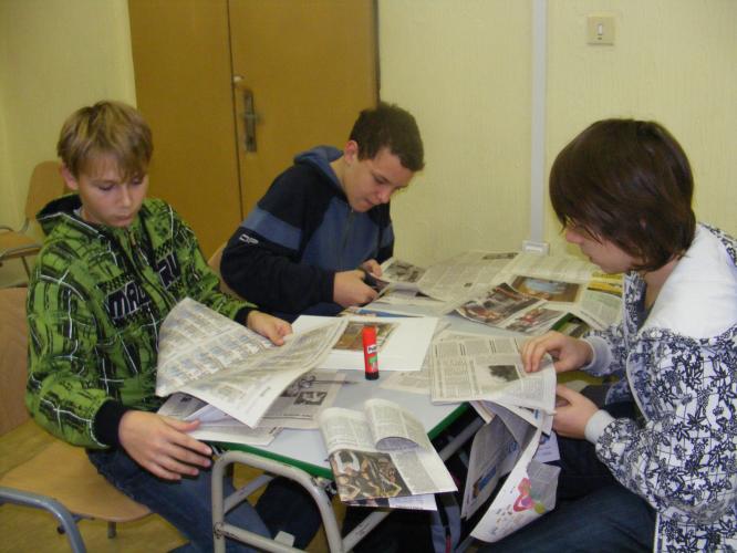 výroba školního časopisu