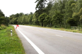 Silnice od Kladenského Rovného směr Hořice na Šumavě.JPG 