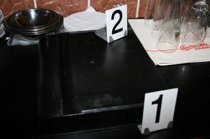 vloupání do restaurace 