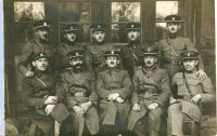 Fotografie četníků z roku 1921 