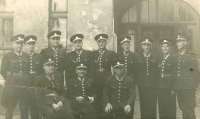 Příslušníci st. unifor. policejního sboru z roku 1938 