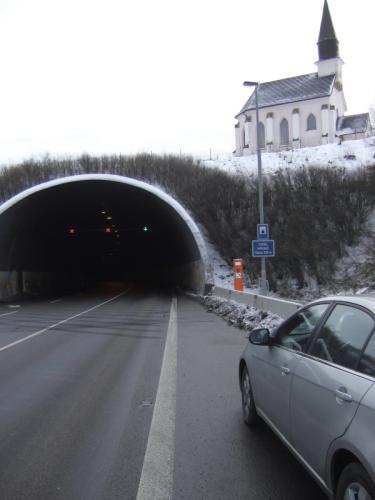 pohled do tunelu 